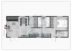 Grundriss 4x12