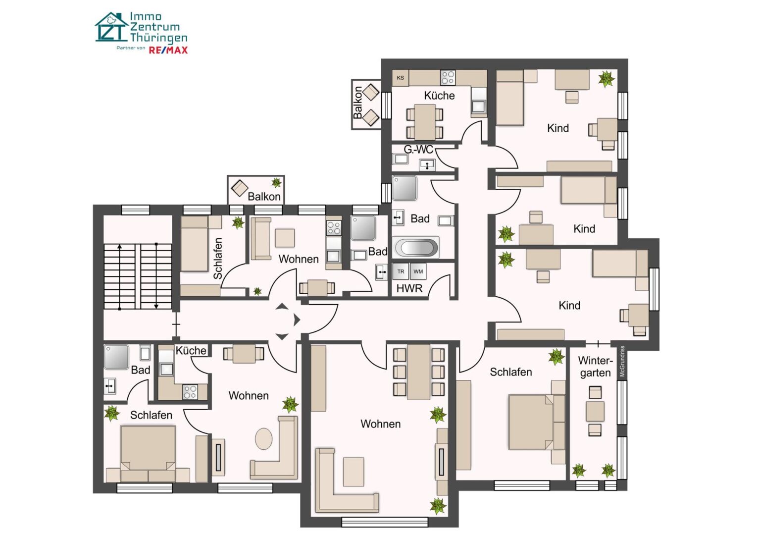 Grundriss (Mustervorschlag)