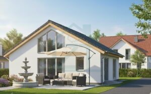 Ansicht Panoramafenster