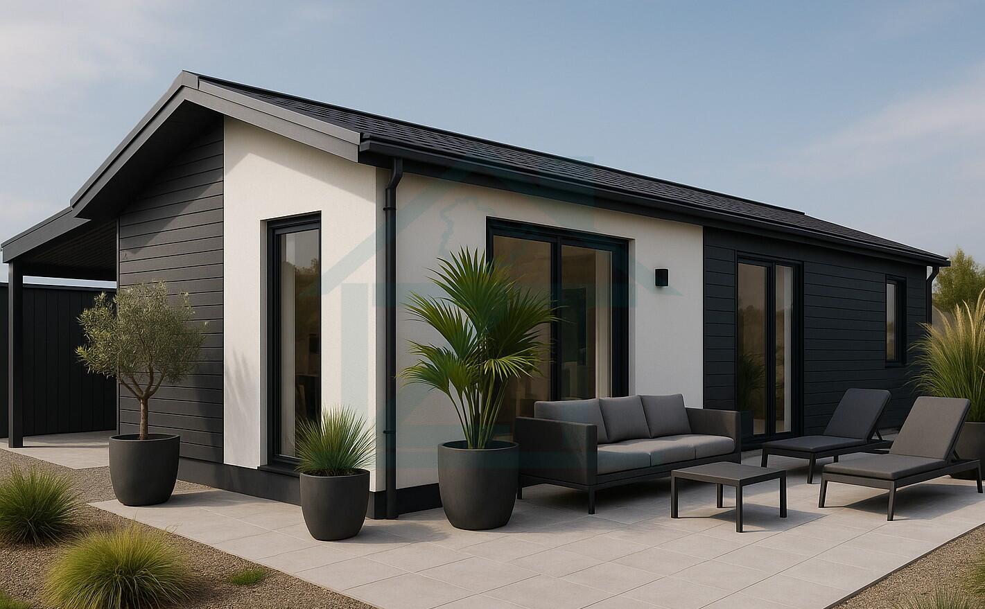 Mini-Villa-Flachdach