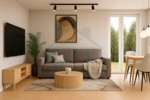 Modernes Wohn- und Esszimmerdesign (1)