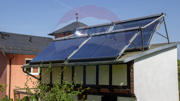 Außenansicht Solarmodule