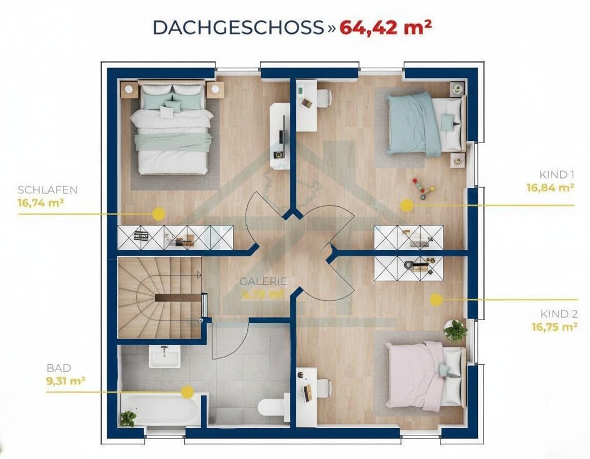 Family 128 Obergeschoss