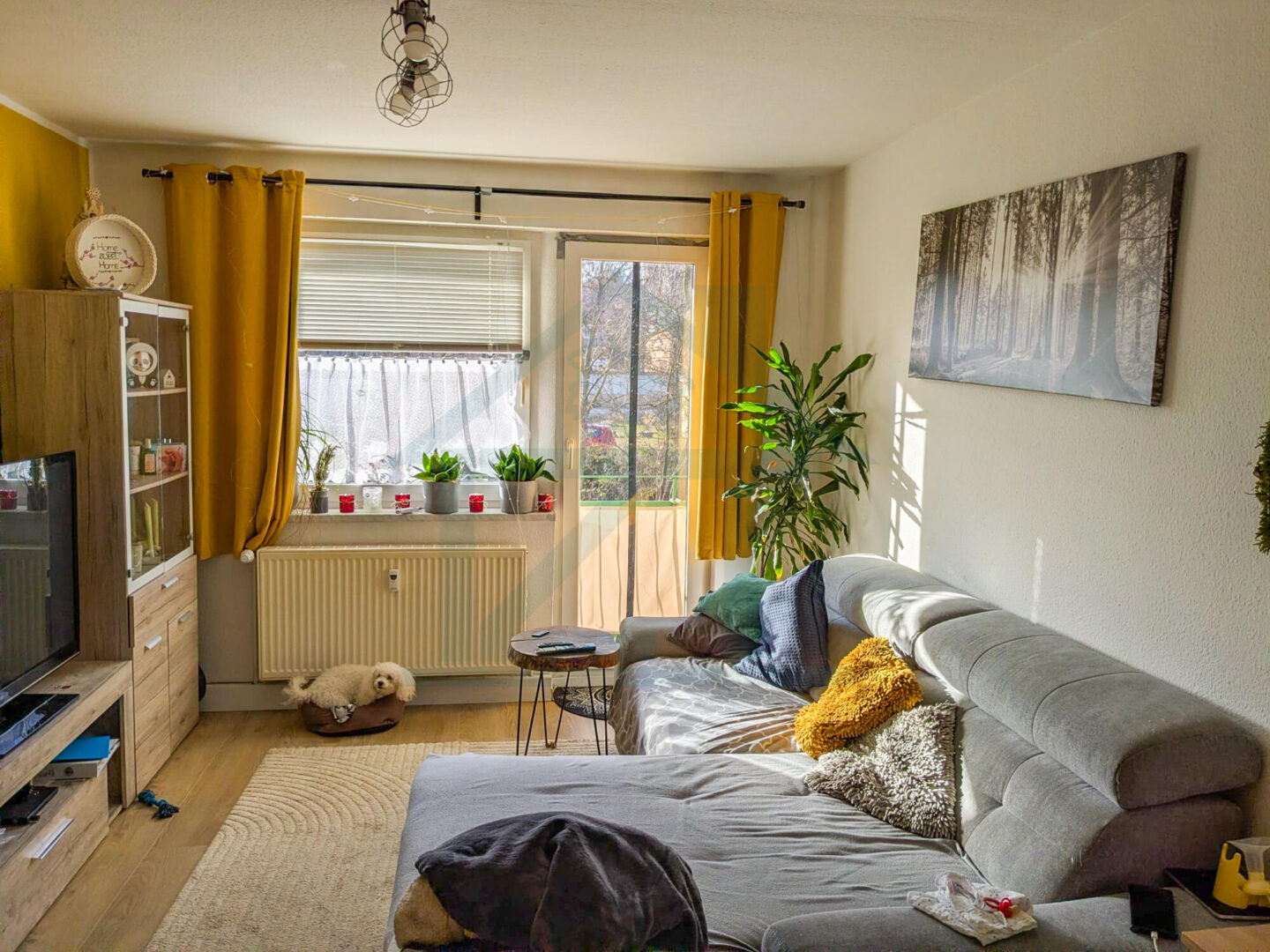 Beispiel Wohnung 1 Wohnzimmer