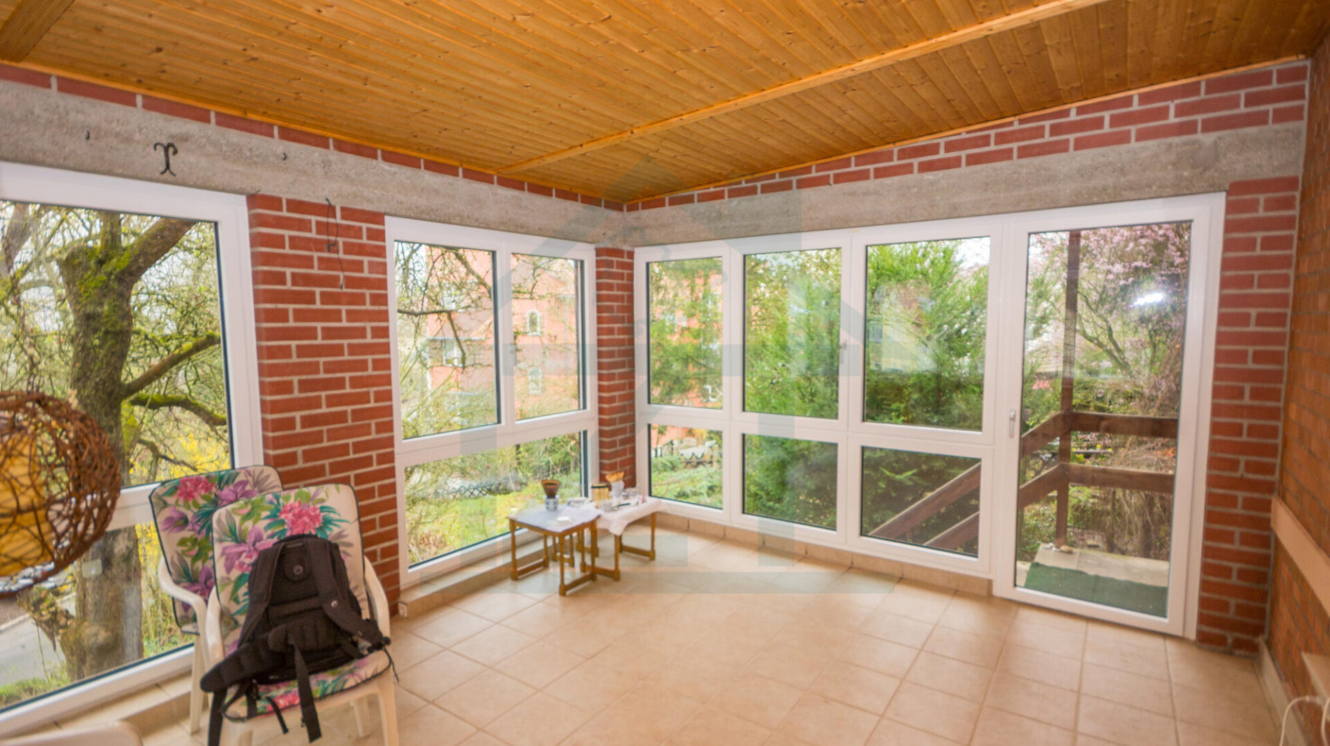 Wintergarten EG mit Gartenzugang