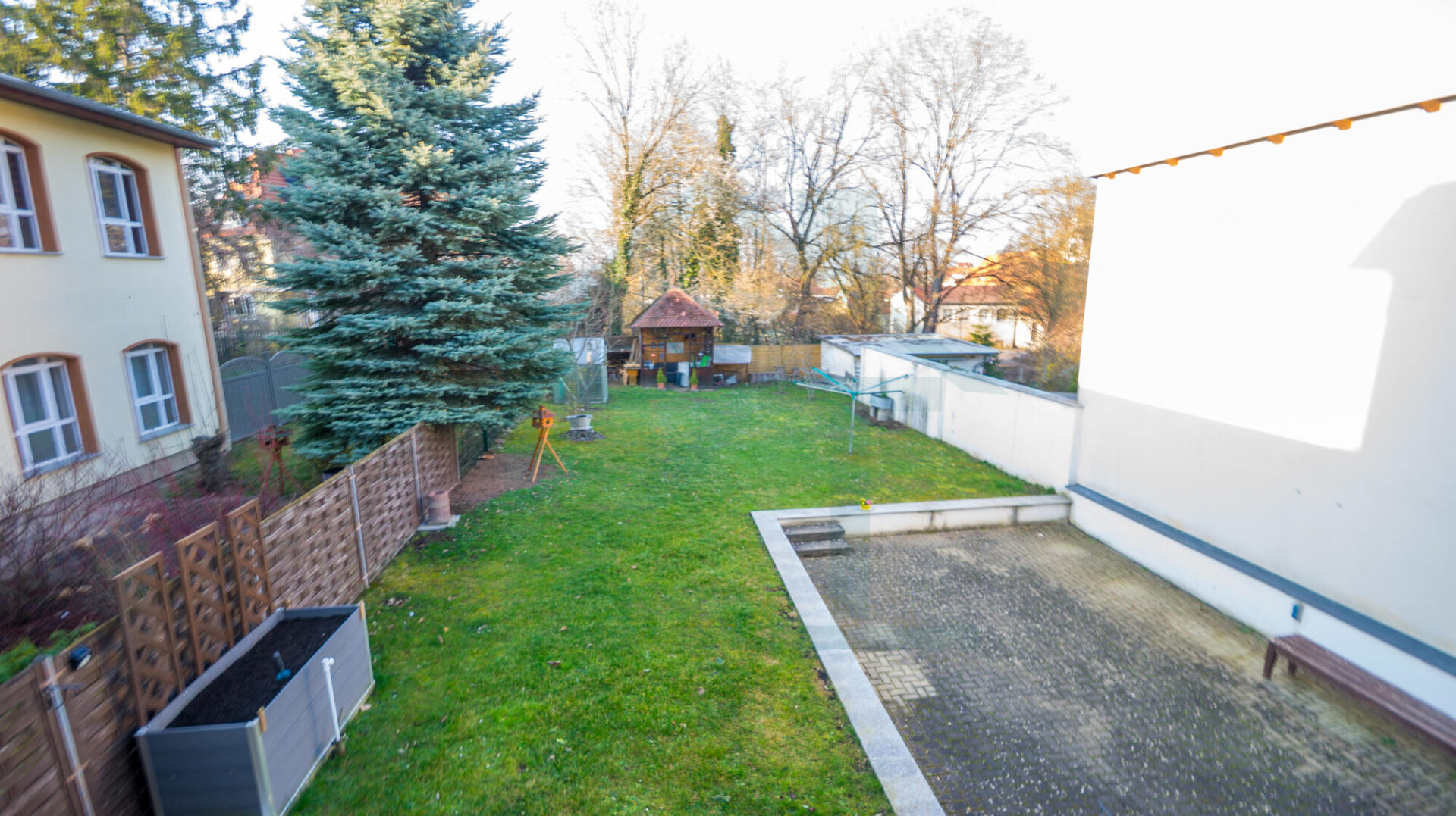 Aussicht Balkon Wohnung OG