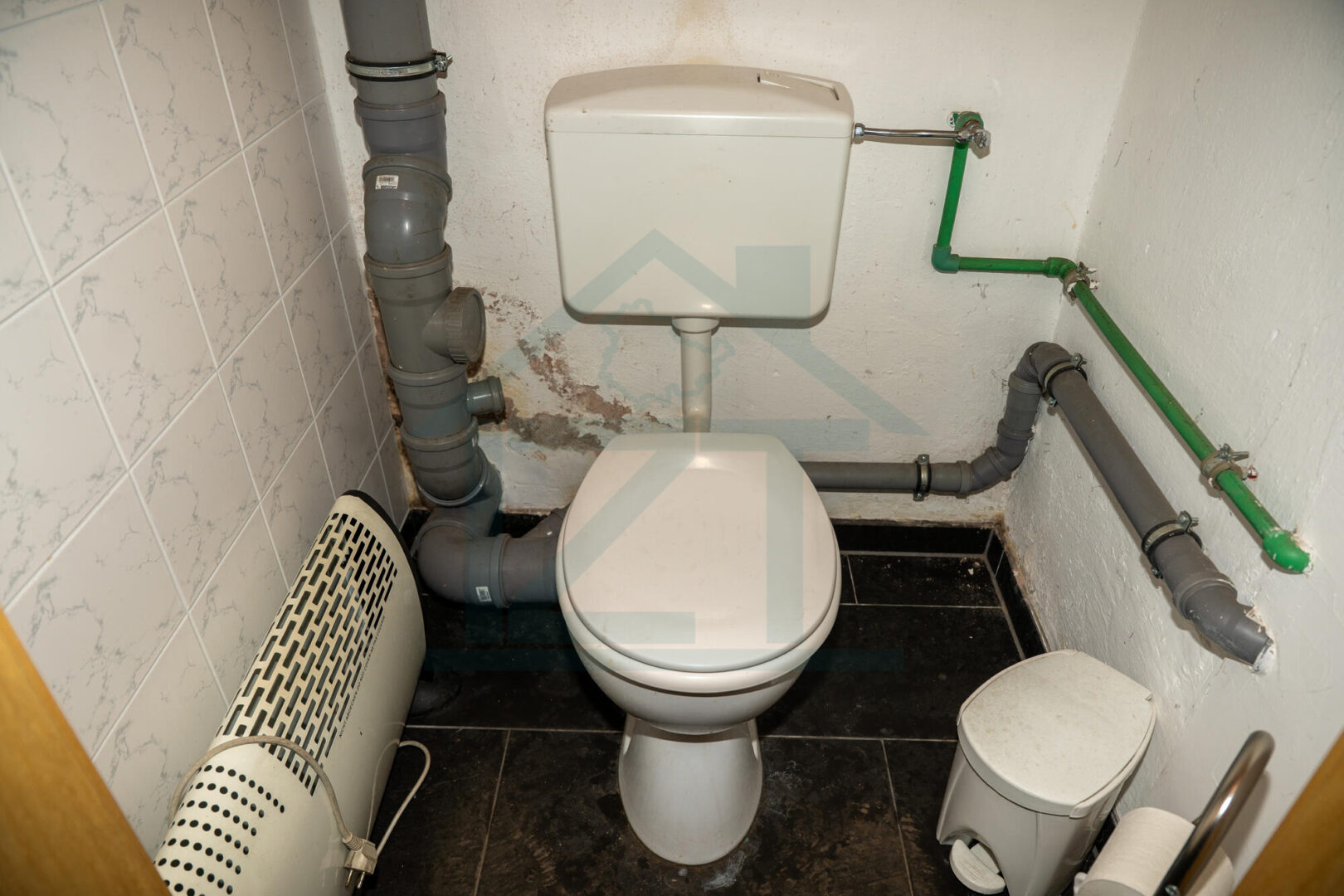 WC, kleine Werkstatt