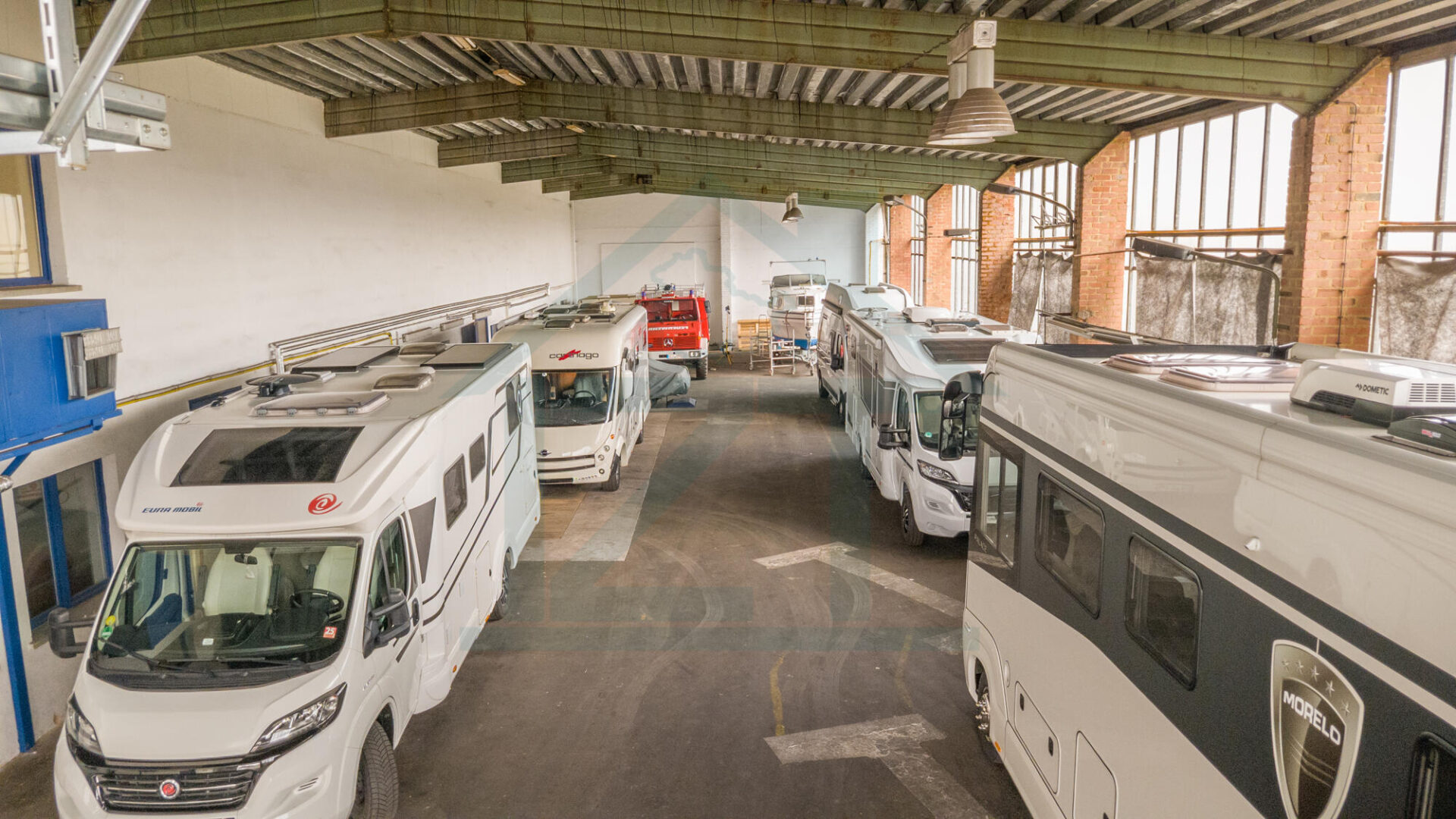 Innenansicht, Halle