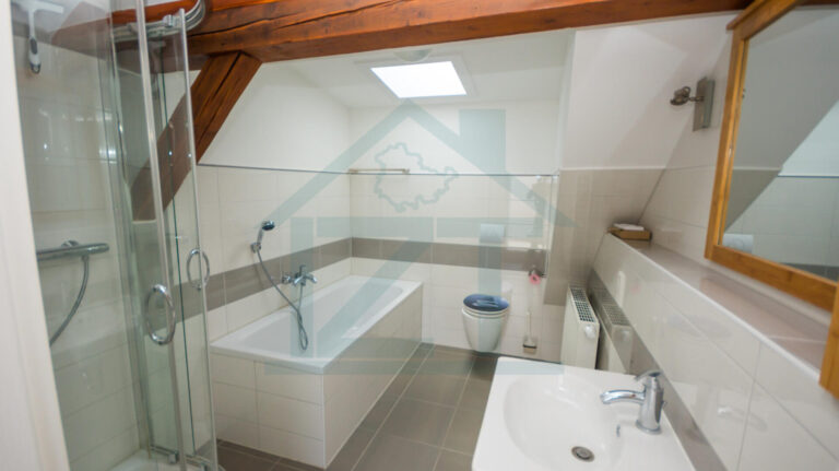 Bad mit Dusche und Wanne DG