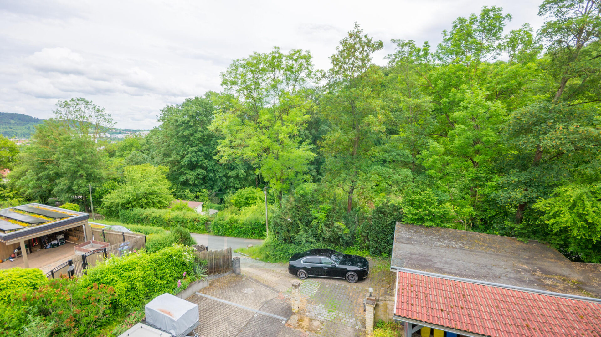 Ausblick Balkon DG