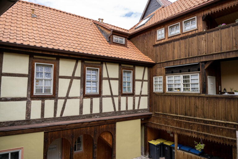 Blick auf Innenhof