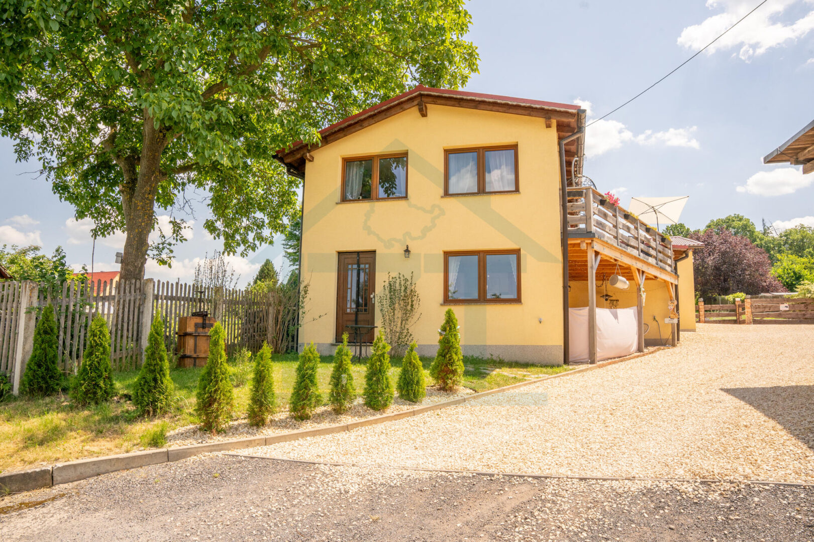 Frontansicht, Haus 2