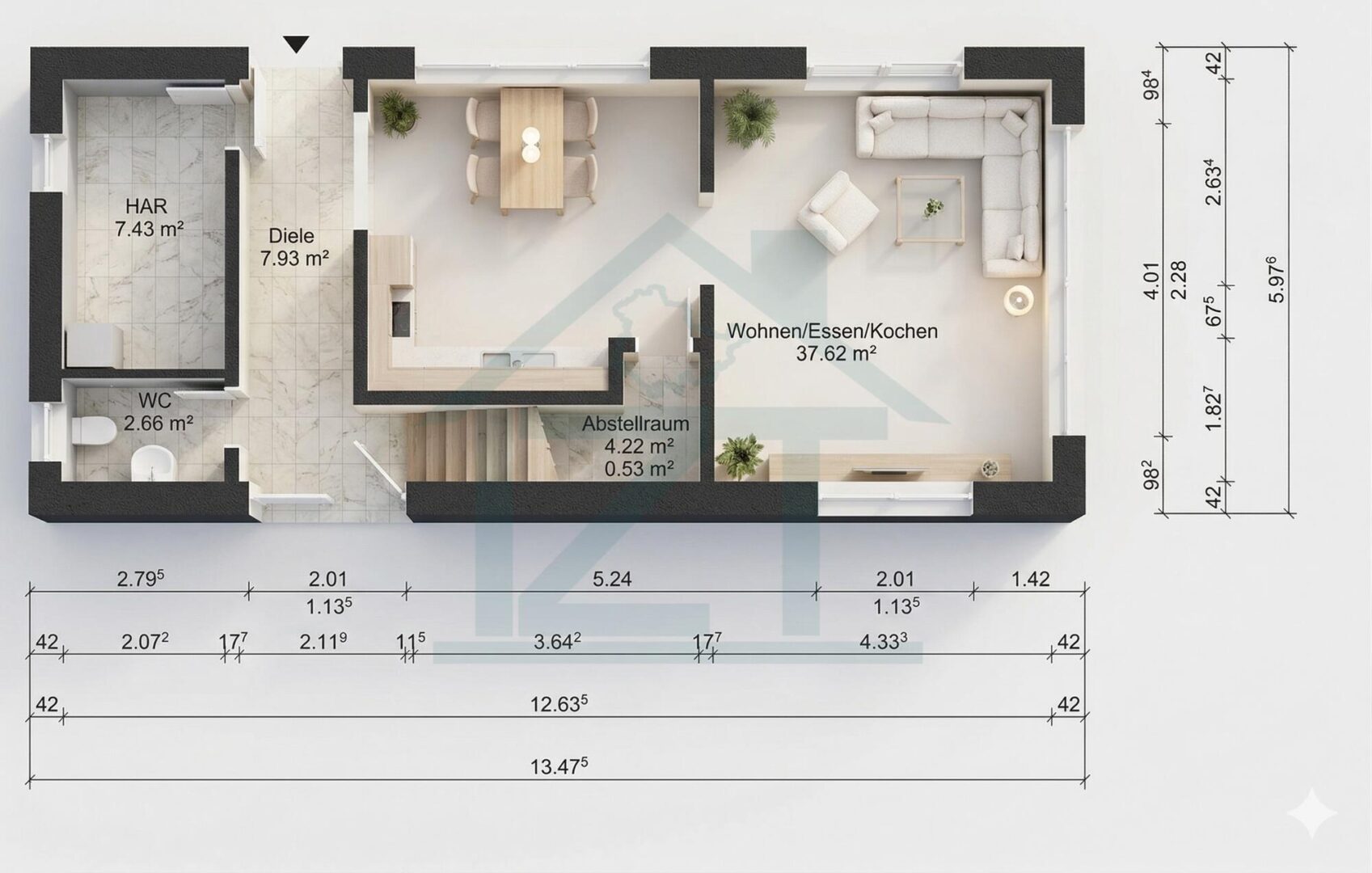 Stadthaus small EG