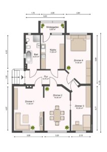 Grundriss Wohnung