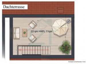 Dachterrasse