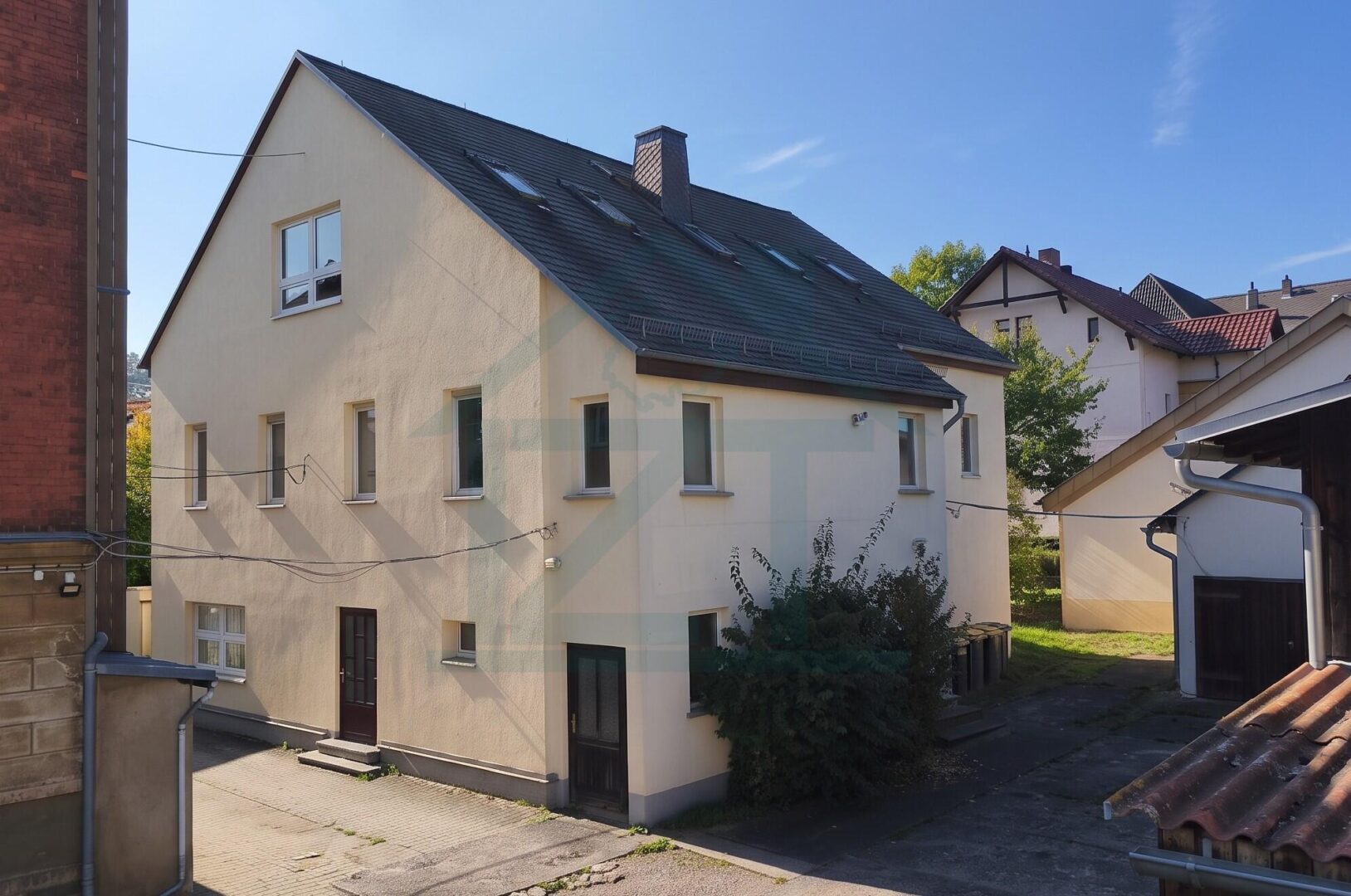 Berga EFH+Werkstatt Ansicht2