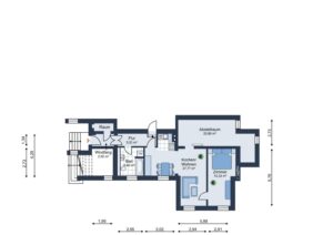 Grundriss Wohnung Souterrain