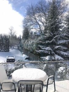 Aussicht im Winter