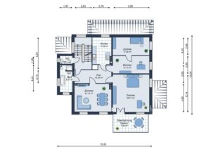 Grundriss Wohnung OG